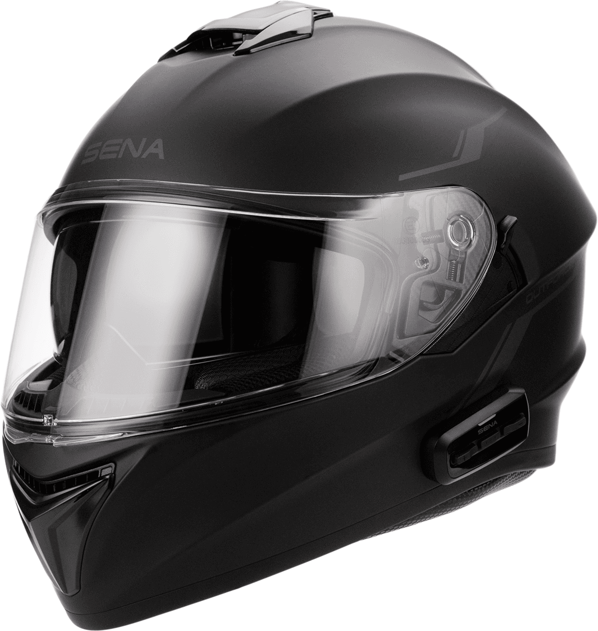SENA 0101-15038 OutForce Helmet - Matte Black - XL