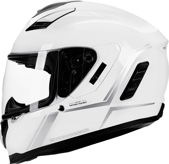 SENA 0101-15041 Stryker Helmet - Glossy White - Medium — image 2 of 7
