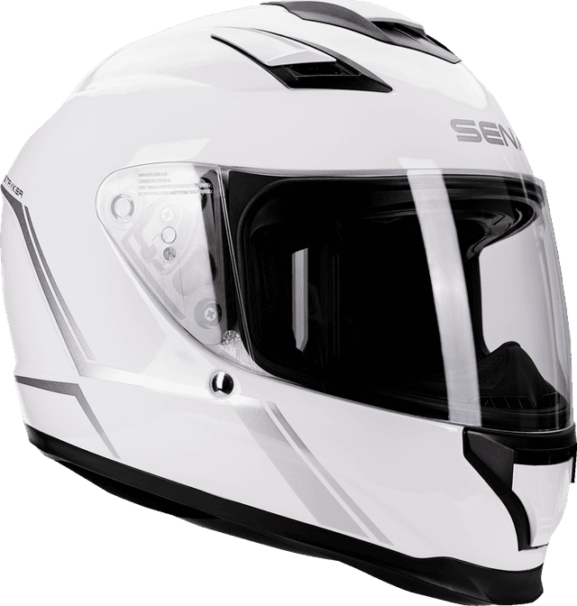 SENA 0101-15041 Stryker Helmet - Glossy White - Medium — image 1 of 7