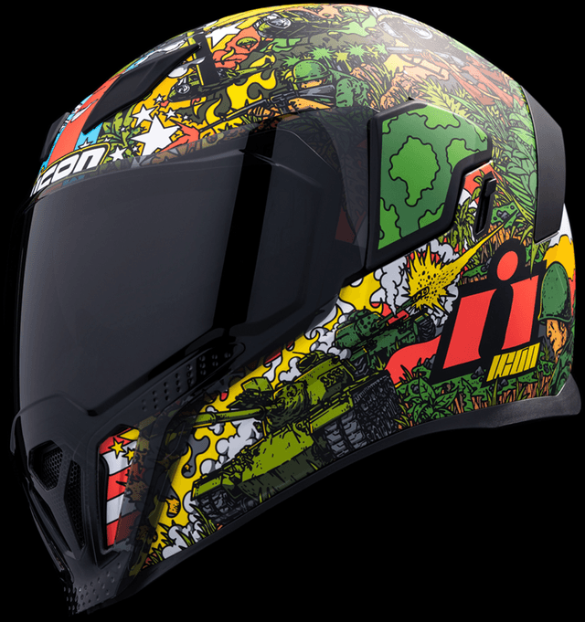 ICON 0101-15057 Airflite™ Helmet - GP23 - Green - XS — image 13 of 13