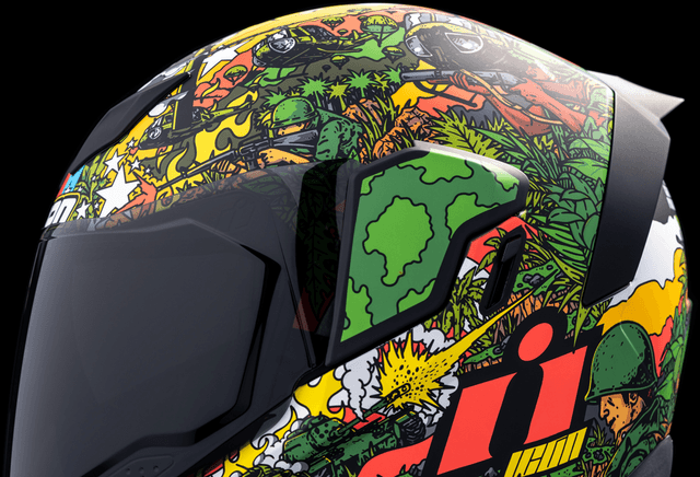 ICON 0101-15059 Airflite™ Helmet - GP23 - Green - Medium — image 11 of 13