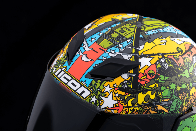 ICON 0101-15059 Airflite™ Helmet - GP23 - Green - Medium — image 12 of 13