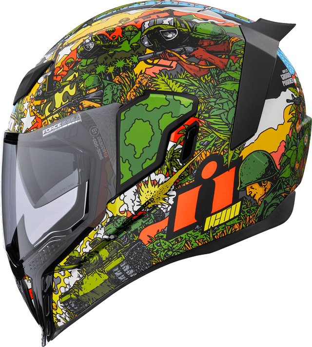 ICON 0101-15059 Airflite™ Helmet - GP23 - Green - Medium — image 2 of 13