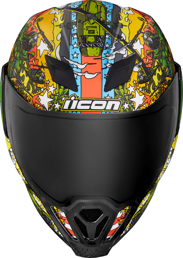 ICON 0101-15059 Airflite™ Helmet - GP23 - Green - Medium — image 4 of 13