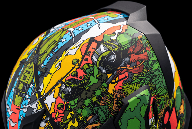 ICON 0101-15059 Airflite™ Helmet - GP23 - Green - Medium — image 6 of 13