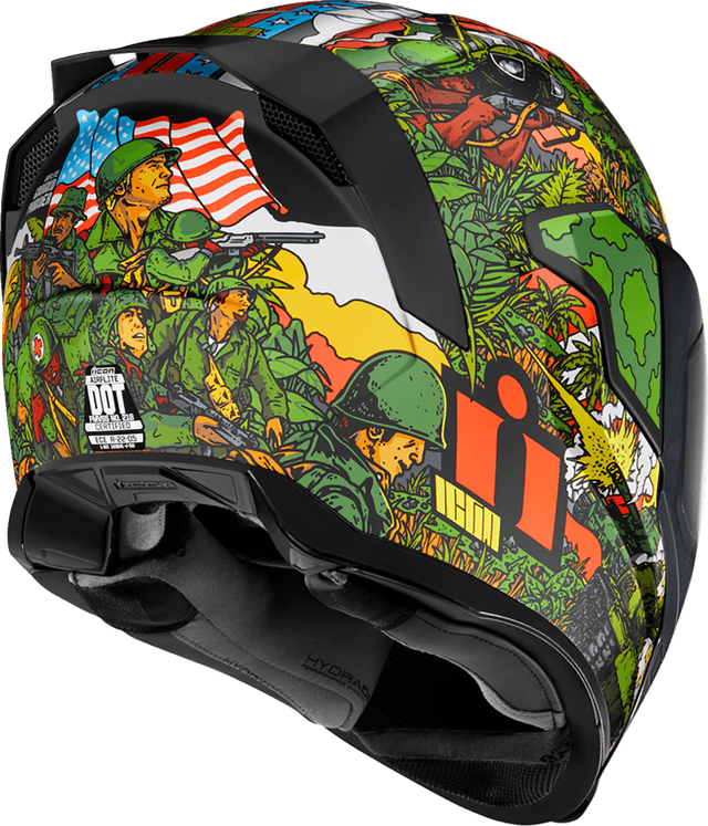 ICON 0101-15060 Airflite™ Helmet - GP23 - Green - Large — image 3 of 13