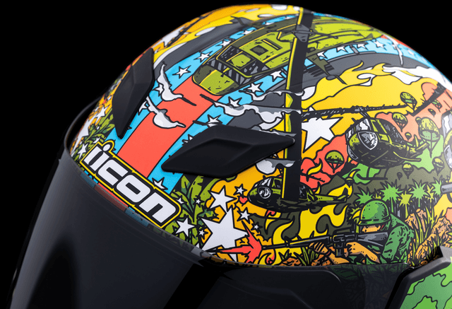 ICON 0101-15063 Airflite™ Helmet - GP23 - Green - 3XL — image 7 of 13