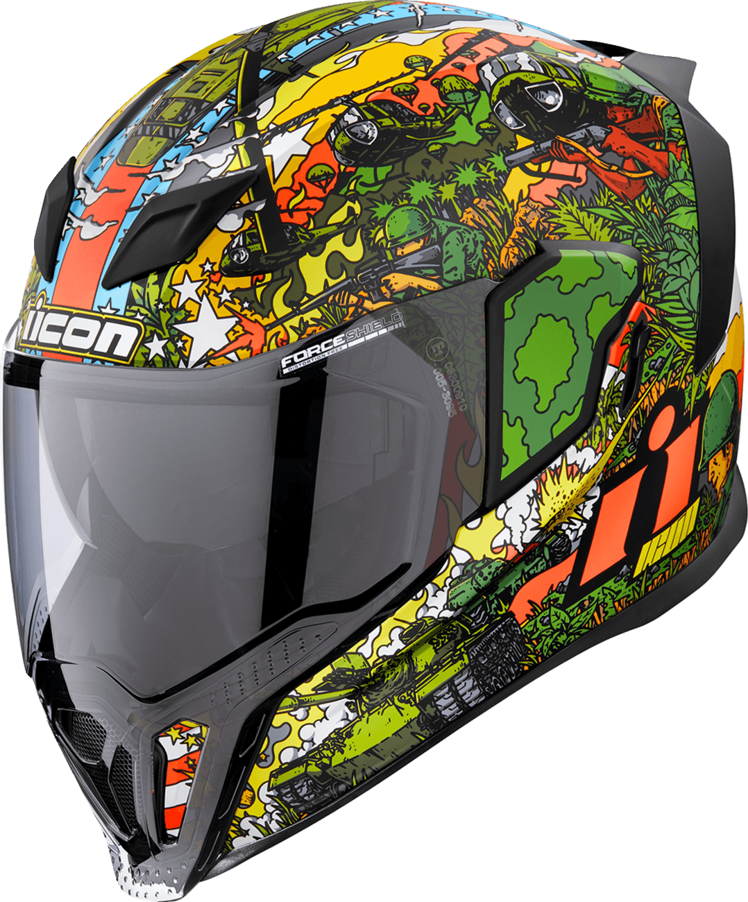 ICON 0101-15063 Airflite™ Helmet - GP23 - Green - 3XL