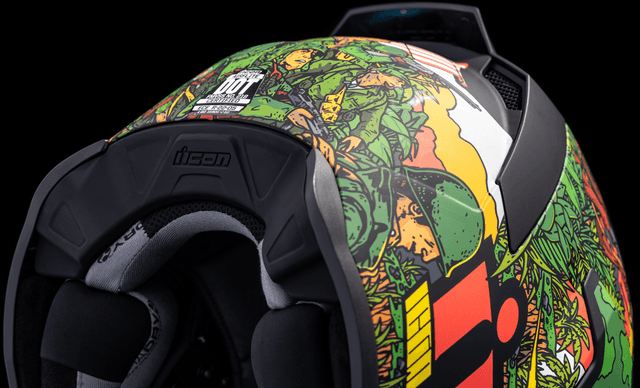 ICON 0101-15063 Airflite™ Helmet - GP23 - Green - 3XL — image 11 of 13