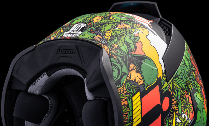 ICON 0101-15063 Airflite™ Helmet - GP23 - Green - 3XL — image 11 of 13