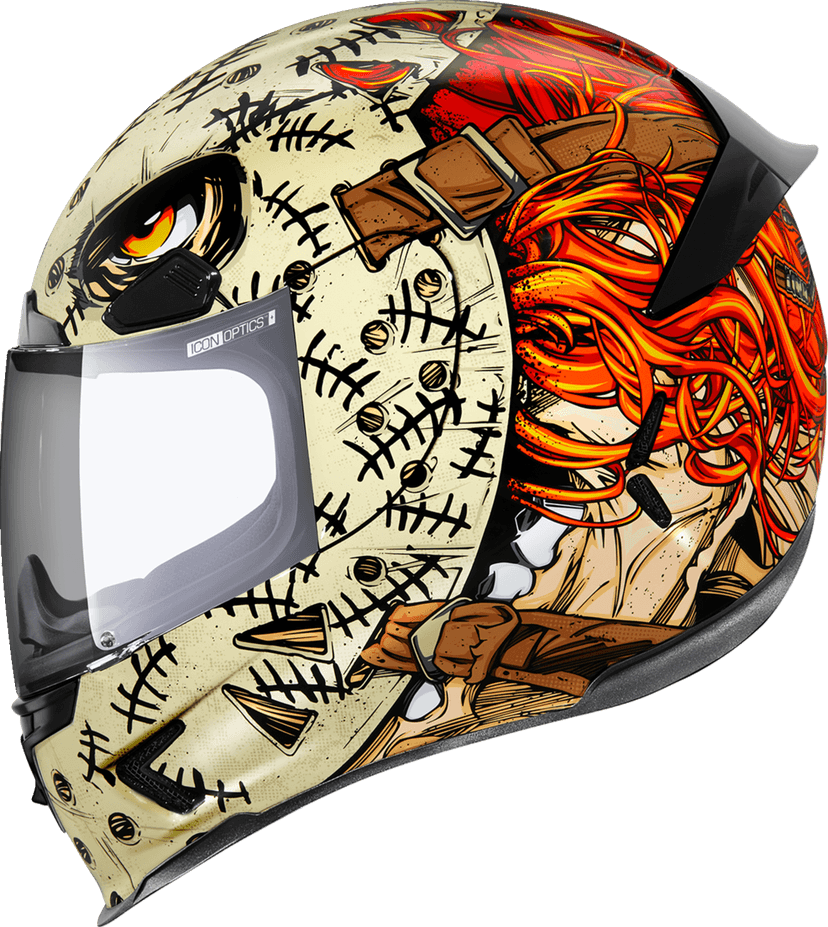 ICON 0101-15071 Airframe Pro™ Helmet - Topshelf - Red - XS — image 2 of 10