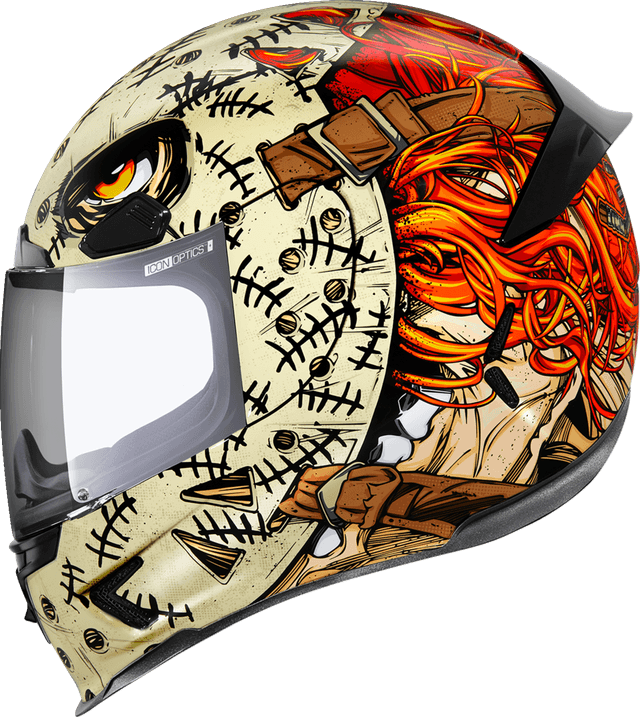 ICON 0101-15072 Airframe Pro™ Helmet - Topshelf - Red - Small — image 2 of 10
