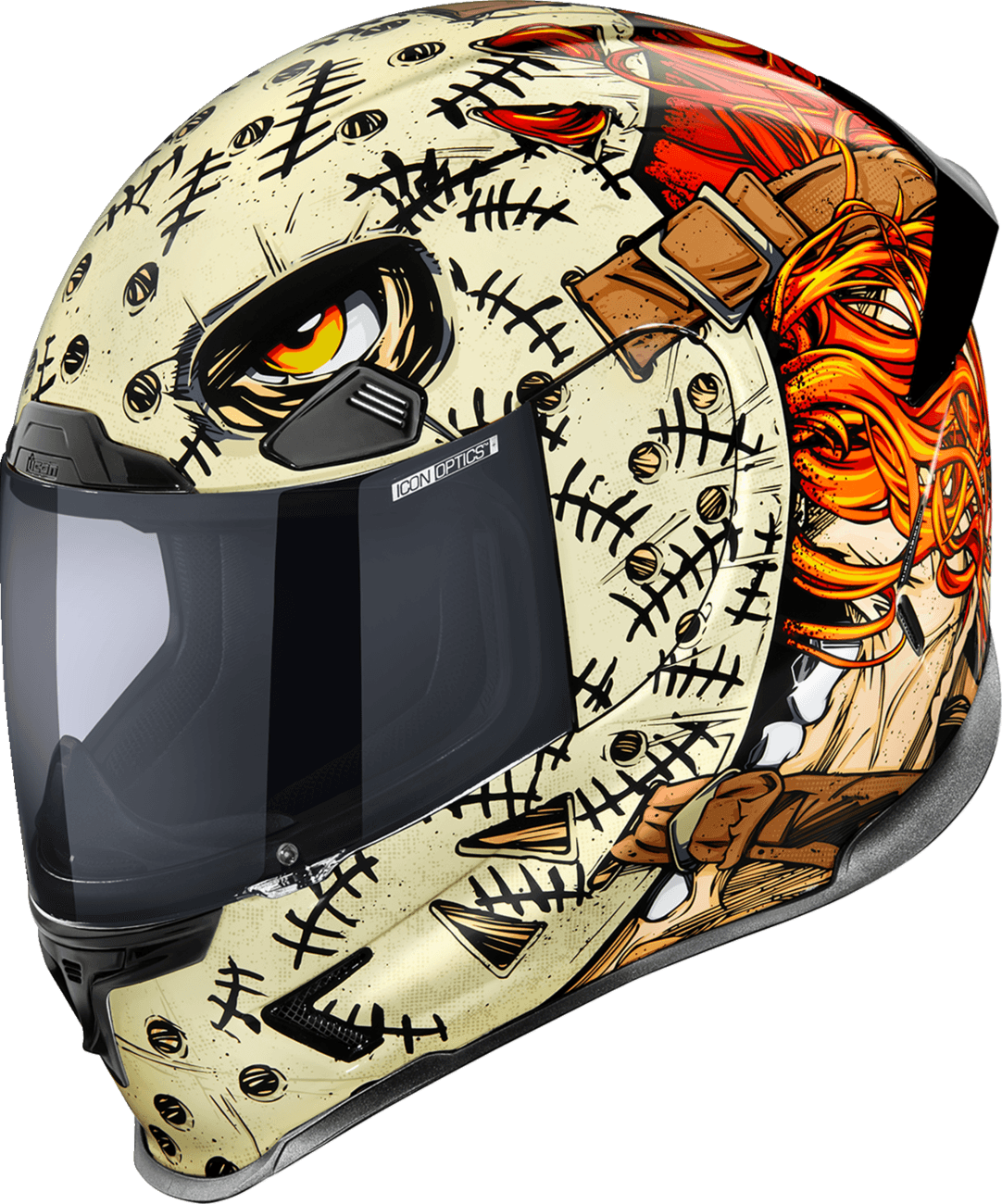 ICON 0101-15075 Airframe Pro™ Helmet - Topshelf - Red - XL