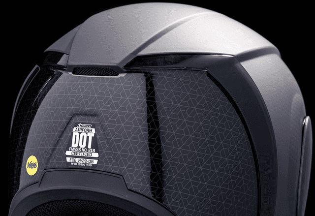 ICON 0101-15095 Airform™ Helmet - MIPS® - Counterstrike - Silver - Large — image 4 of 12