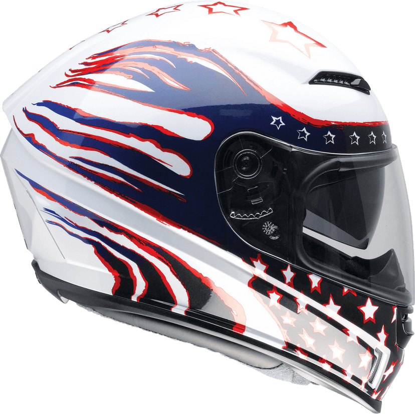Z1R 0101-15413 Jackal Helmet - Patriot - Red/White/Blue - Small — image 4 of 6