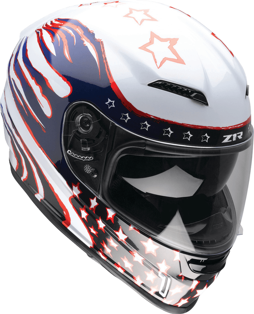 Z1R 0101-15417 Jackal Helmet - Patriot - Red/White/Blue - 2XL — image 5 of 6