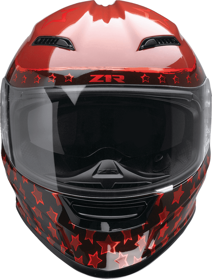 Z1R 0101-15424 Jackal Helmet - Patriot - Red - 2XL — image 5 of 5