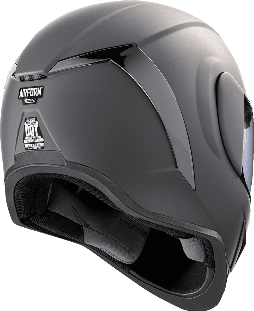 ICON 0101-15450 Airform™ Helmet - Dark - Rubatone - Small — image 3 of 3