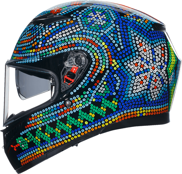 AGV 0101-15463 K3 Helmet - Rossi Winter Test 2018 - Small — image 3 of 5