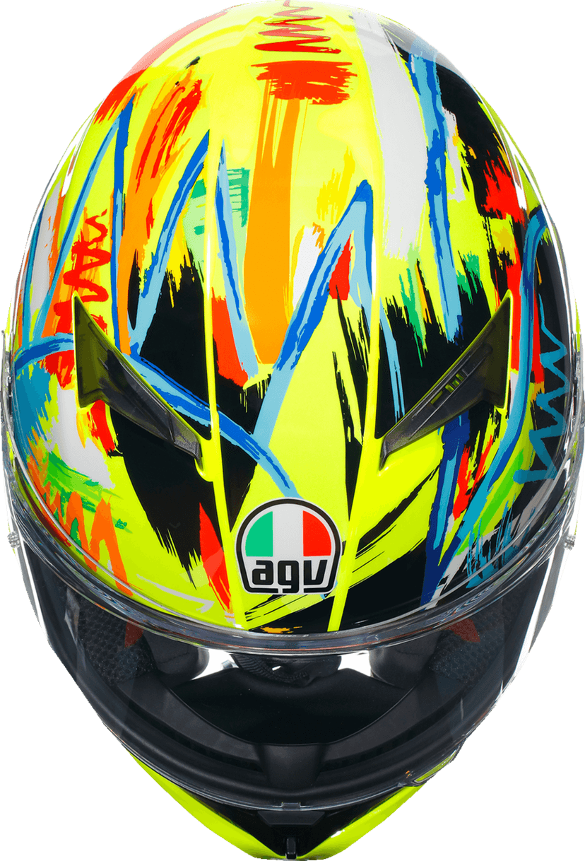 AGV 0101-15477 K3 Helmet - Rossi Winter Test 2019 - 2XL — image 5 of 5