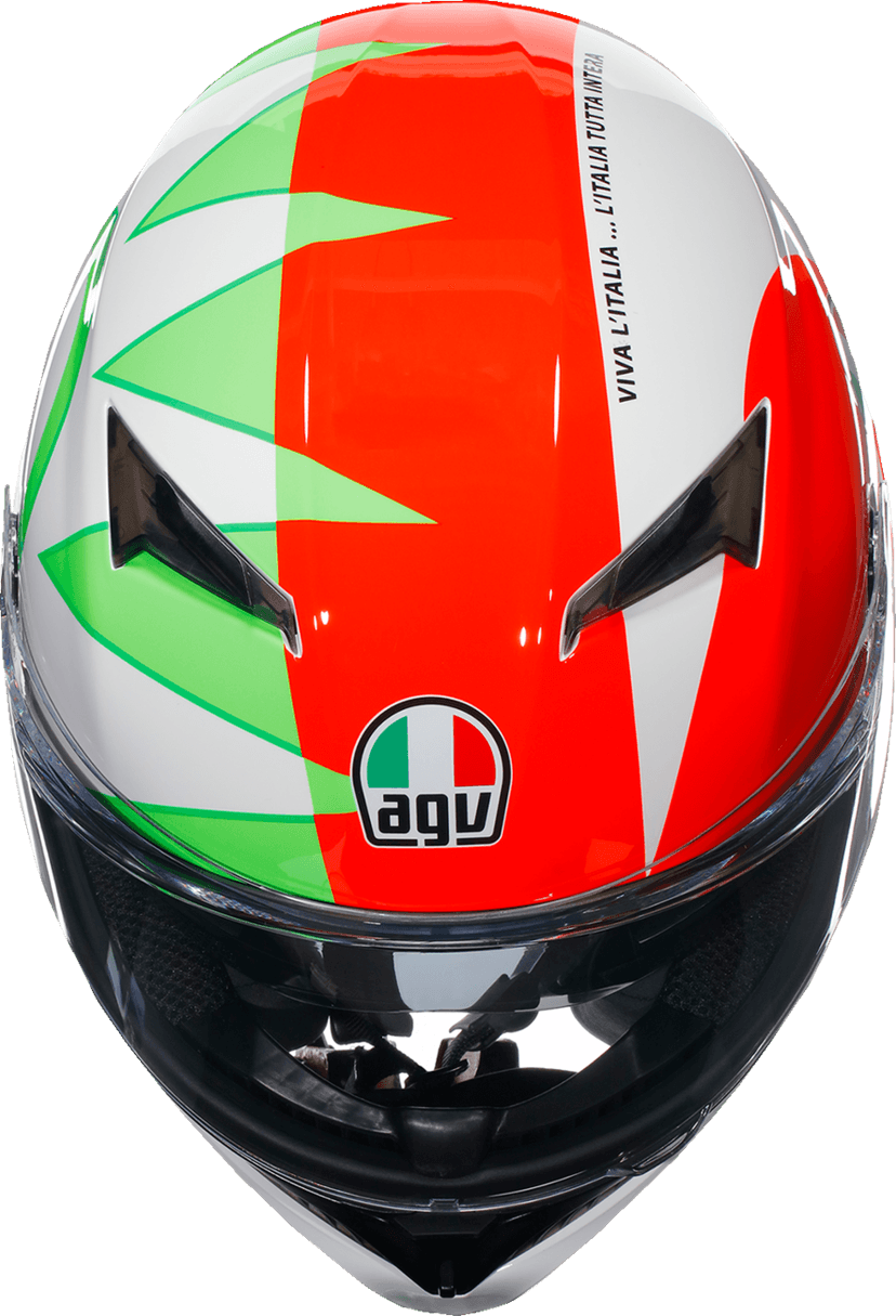 AGV 0101-15482 K3 Helmet - Rossi Mugello 2018 - 2XL — image 7 of 7