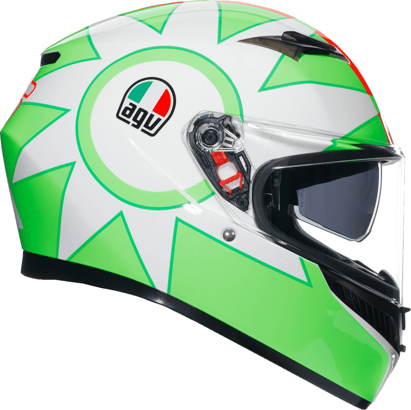 AGV 0101-15482 K3 Helmet - Rossi Mugello 2018 - 2XL — image 2 of 7