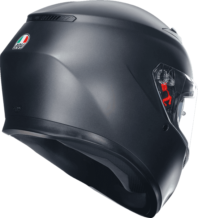 AGV 0101-15519 K3 Helmet - Matte Black - Small — image 3 of 6