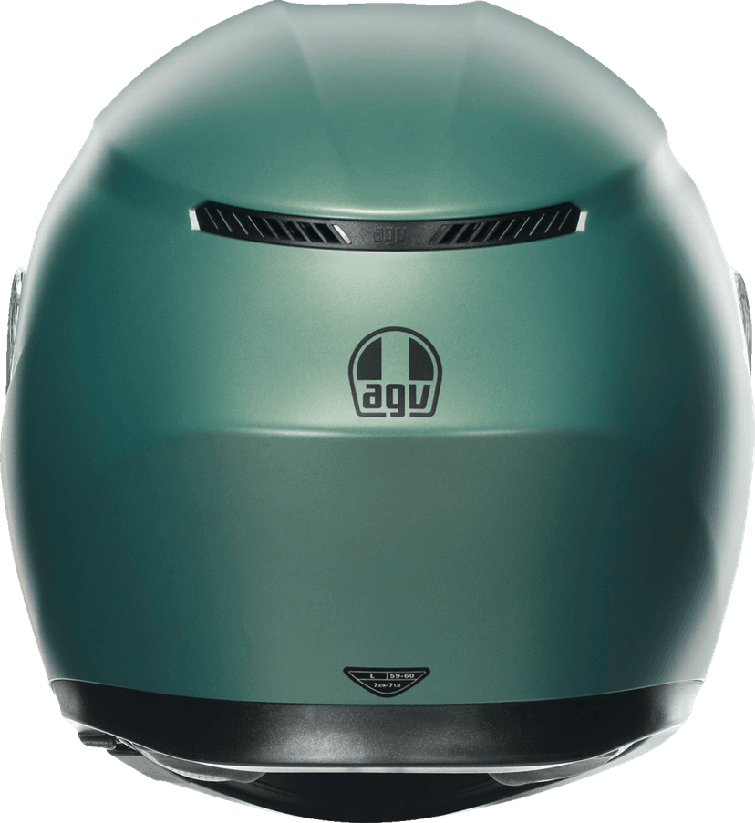 AGV 0101-15533 K3 Helmet - Matte Salvia Green - XL — image 6 of 7
