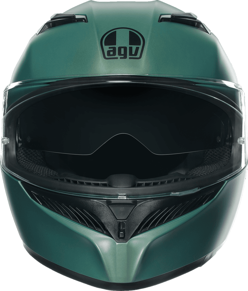 AGV 0101-15533 K3 Helmet - Matte Salvia Green - XL — image 3 of 7