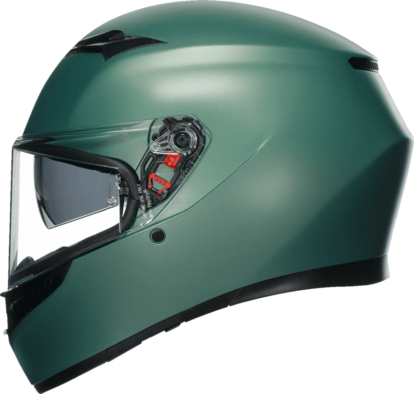 AGV 0101-15533 K3 Helmet - Matte Salvia Green - XL — image 5 of 7