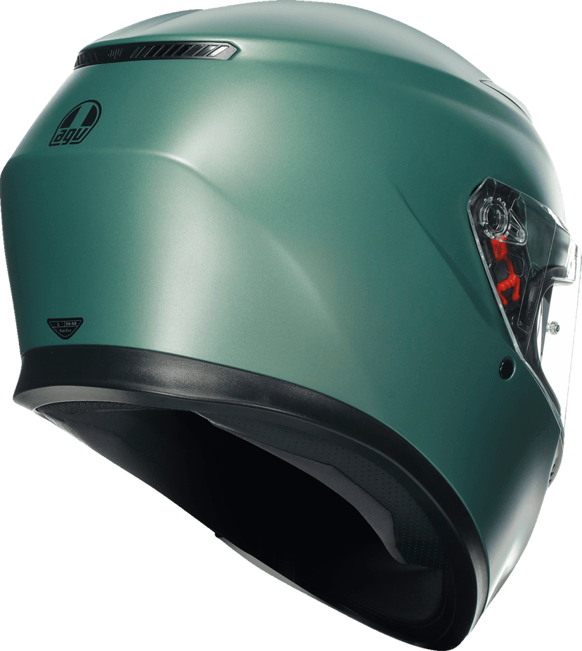 AGV 0101-15533 K3 Helmet - Matte Salvia Green - XL — image 7 of 7