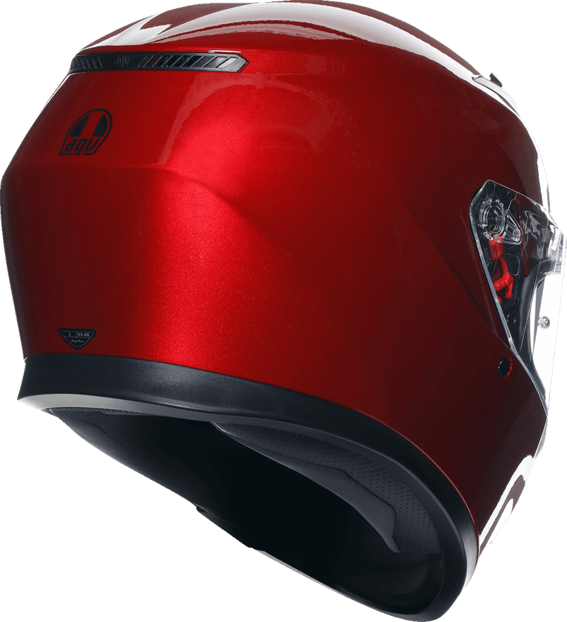AGV 0101-15537 K3 Helmet - Competizione Red - Large — image 5 of 7