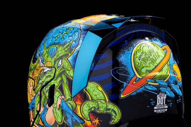 ICON 0101-15546 Airflite™ Helmet - Bugoid Blitz - Blue - XS — image 18 of 19