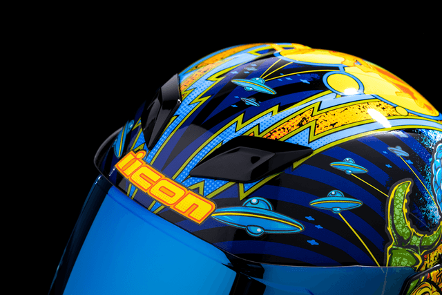 ICON 0101-15548 Airflite™ Helmet - Bugoid Blitz - Blue - Medium — image 12 of 19