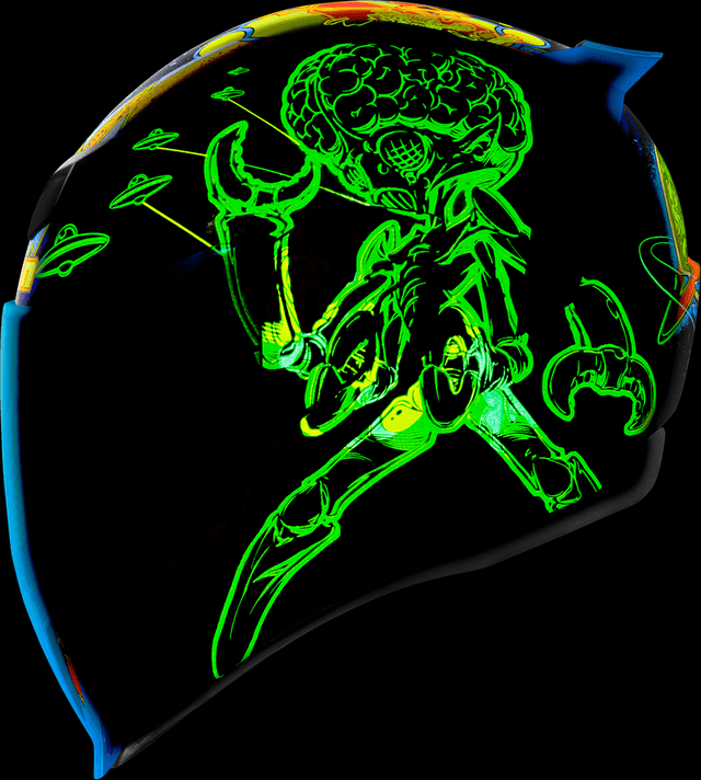 ICON 0101-15552 Airflite™ Helmet - Bugoid Blitz - Blue - 3XL — image 10 of 19