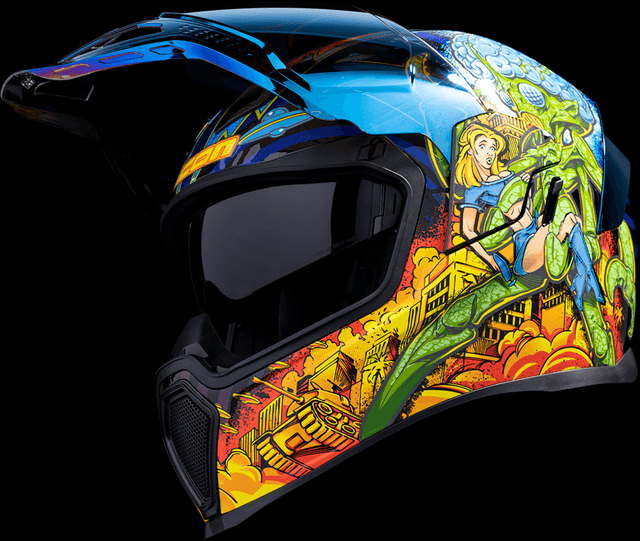 ICON 0101-15552 Airflite™ Helmet - Bugoid Blitz - Blue - 3XL — image 19 of 19