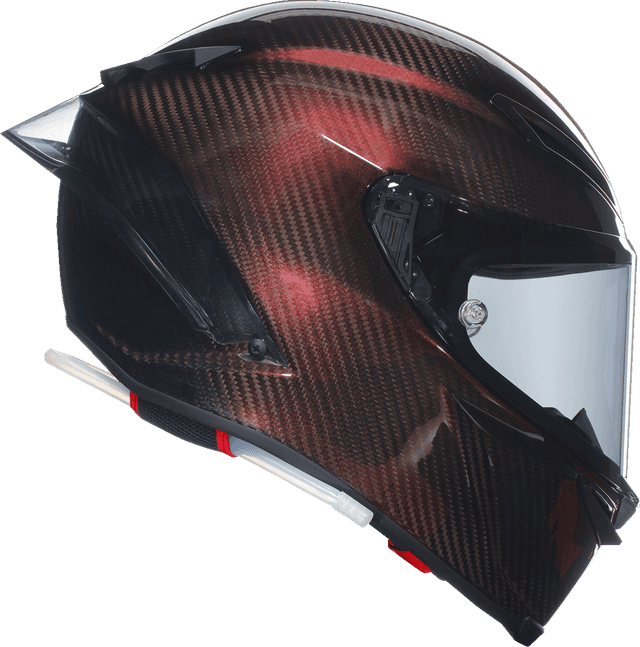 AGV 0101-15571 Pista GP RR Helmet - Red Carbon - XL — image 4 of 7