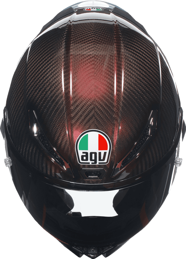 AGV 0101-15571 Pista GP RR Helmet - Red Carbon - XL — image 3 of 7
