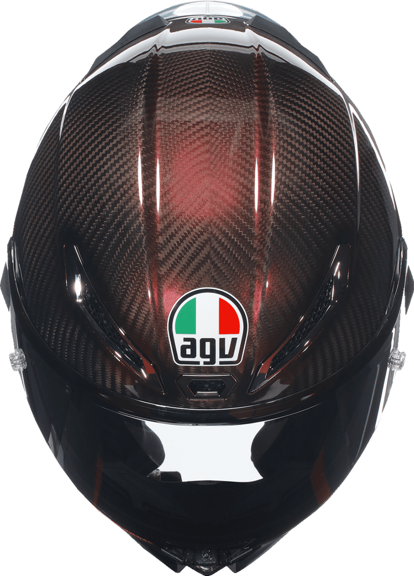 AGV 0101-15571 Pista GP RR Helmet - Red Carbon - XL — image 3 of 7