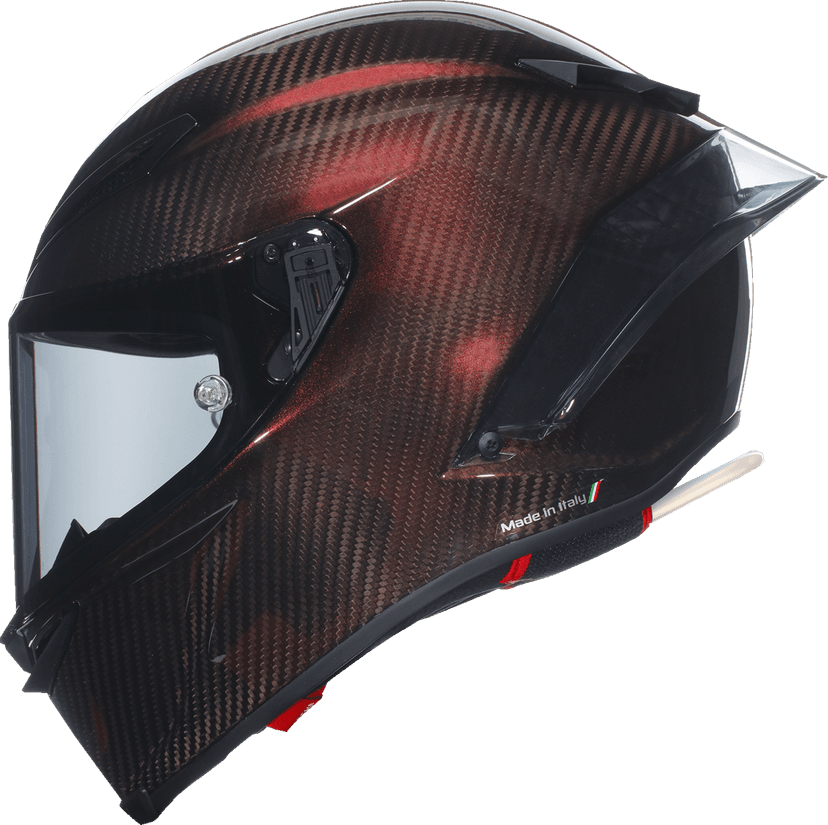 AGV 0101-15571 Pista GP RR Helmet - Red Carbon - XL — image 5 of 7