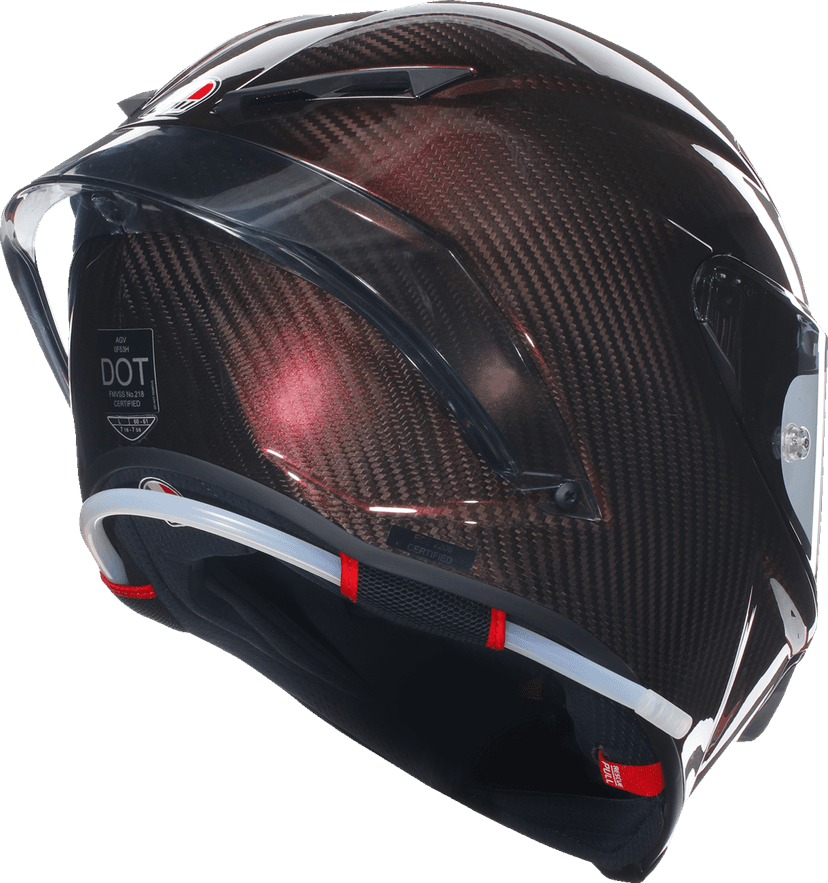 AGV 0101-15572 Pista GP RR Helmet - Red Carbon - 2XL — image 2 of 7