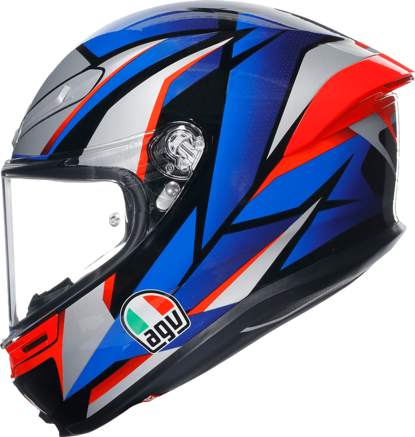 AGV 0101-15630 K6 S Helmet - Slashcut - Black/Blue/Red - XL — image 2 of 6