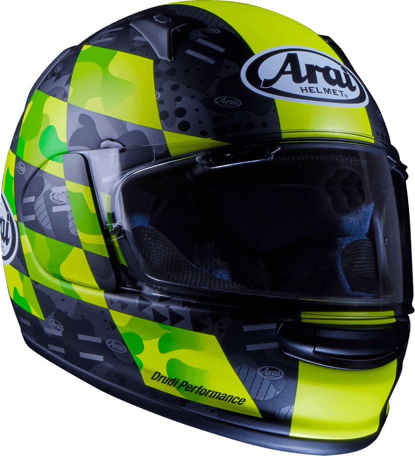 ARAI HELMETS 0101-15832 Regent-X Helmet - Patch - Yellow Frost - 2XL — image 4 of 11