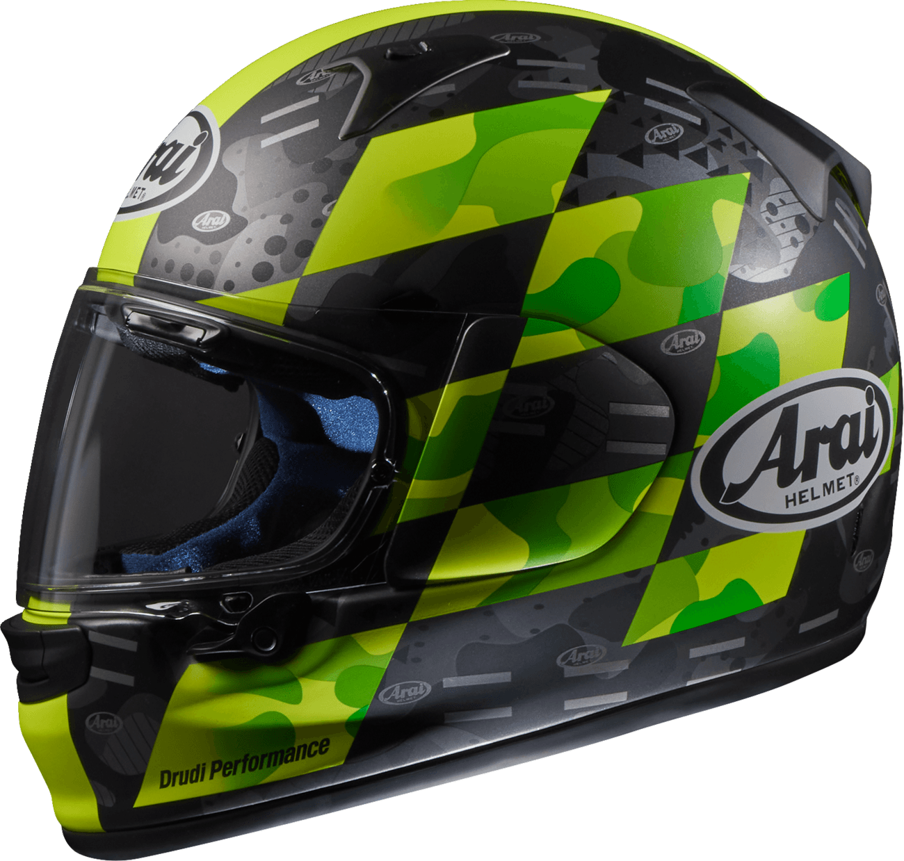 ARAI HELMETS 0101-15832 Regent-X Helmet - Patch - Yellow Frost - 2XL