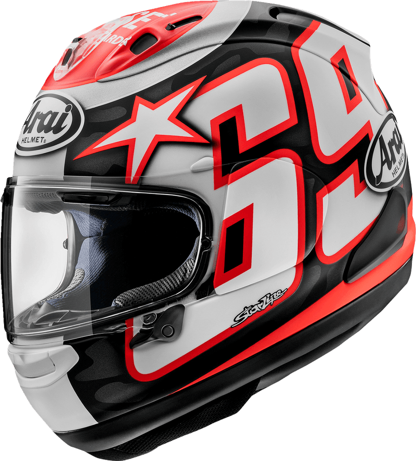 ARAI HELMETS 0101-15895 Corsair-X Helmet - Nicky Reset - Frost - XS — image 1 of 3