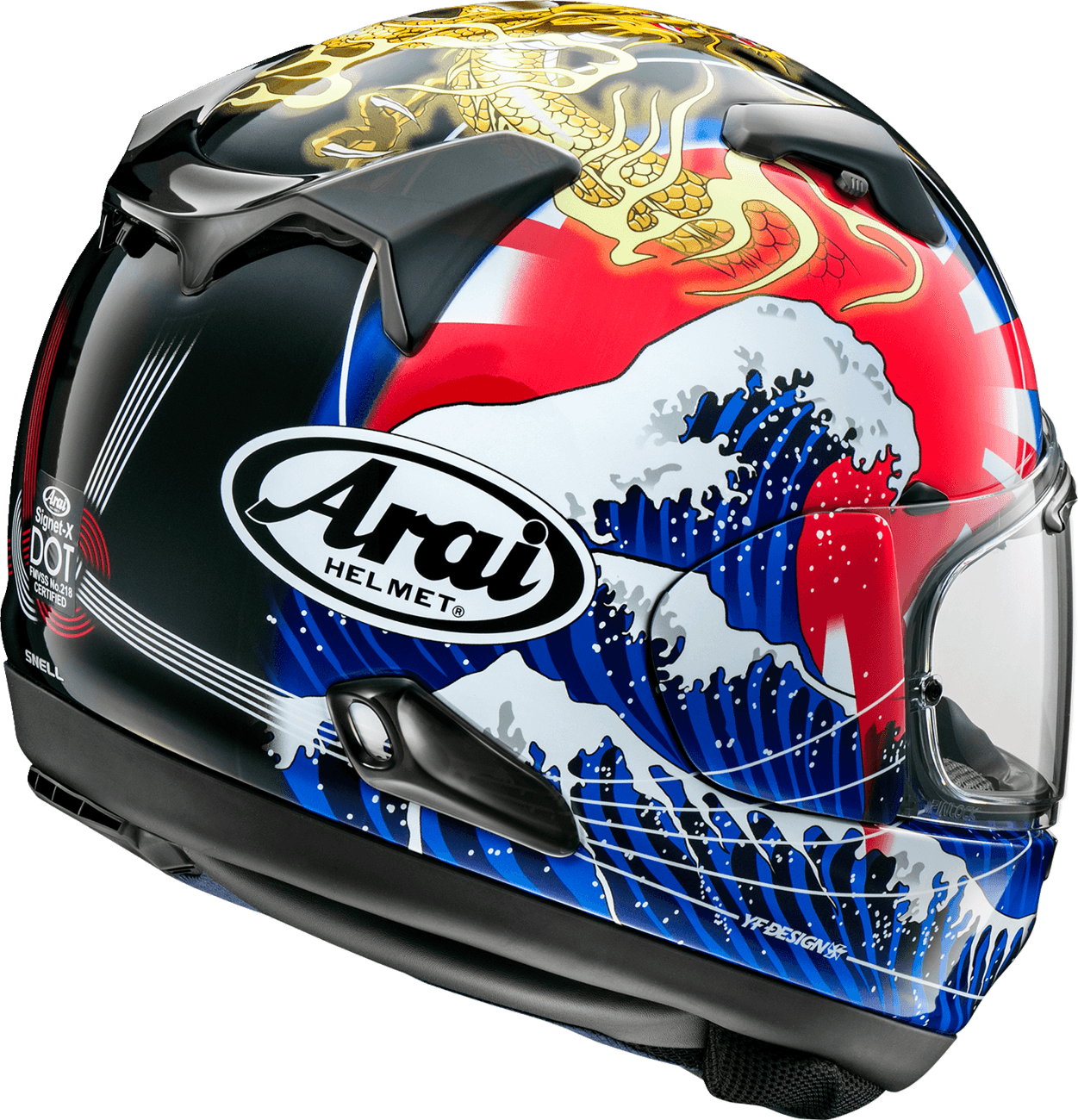 ARAI HELMETS 0101-15964 Signet-X Helmet - Oriental 2 - 2XL