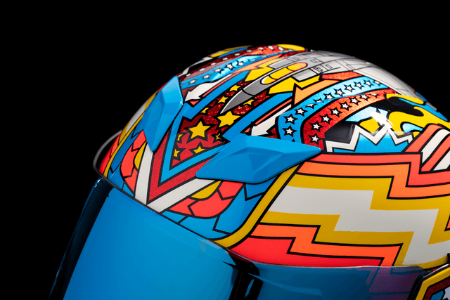 ICON 0101-16010 Airflite™ Helmet - Flyboy - Blue - XS — image 6 of 14
