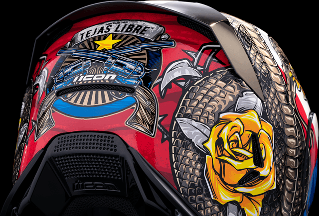 ICON 0101-16019 Airframe Pro™ Helmet - Tejas Libre - Glory - Medium — image 6 of 12