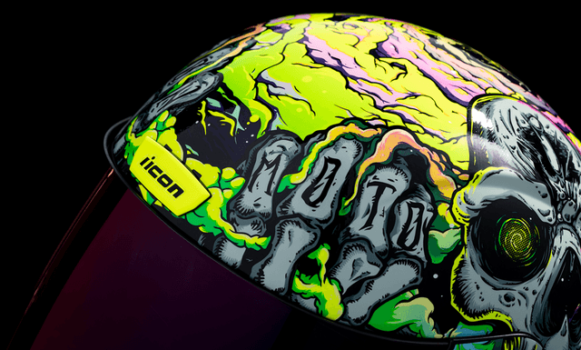ICON 0101-16028 Airform™ Helmet - Hippy Dippy - Purple - XL — image 14 of 15