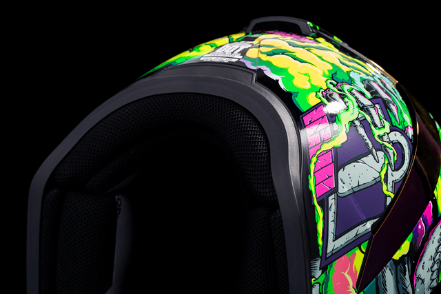 ICON 0101-16028 Airform™ Helmet - Hippy Dippy - Purple - XL — image 10 of 15